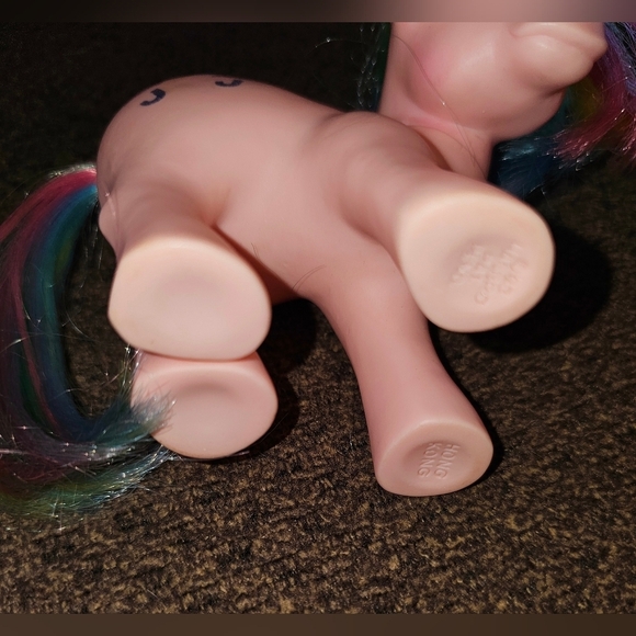 Vintage My Little Pony G1 Parasol 1983 Umbrella Cutie Marks Hasbro - Picture 3 of 5